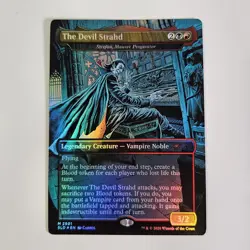 LP Stefan, Maurer Progenitor Foil The Devil Strahd Secret Lair Dungeons MTG - Image 1