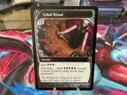 Not Mint (Crimp) Cabal Ritual (Future Sight) Mystery Booster 2 Regular - Image 1