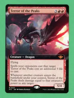 MTG Terror of the Peaks Extended Art (Outlaws of Thunder Junction) 0337 - Image 1