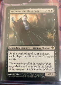 MTG, ANOWON, THE RUIN SAGE (WWK) NM OR BETTER CONDITION - Image 4