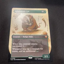 Badgermole Cub (Borderless) Avatar: The Last Airbender Regular - Image 2