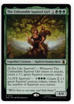 The Unbeatable Squirrel Girl R Marvel Super Heroes 193 NM - Image 1