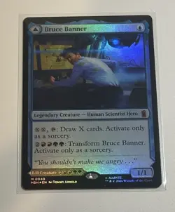MTG - Marvel Super Heroes Bruce Banner The Incredible Hulk 0049 - FOIL - Image 1