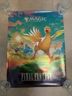 MTG Final Fantasy Chocobo Poster 18 X 24 Store Promo - Image 1