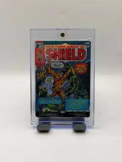 MTG, Nick Fury, Agent of Shield FOIL Borderless Comic 389 Marvel Super Heroes - Image 1