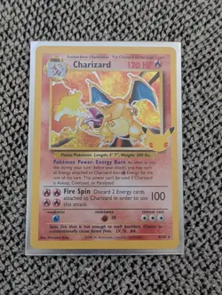 Pokemon TCG Celebrations Charizard Holo 4/102 - Image 2