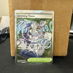Jamming Tower 261/217 Ascended Heroes FA trainer Pokemon near mint ships fast - Image 1