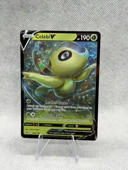 2021 Celebi V 007/198 Pokemon Chilling Reign Full Art Ultra Rare - Image 1