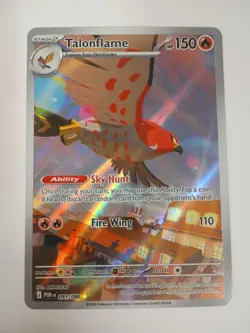 Talonflame 91/88 Illustration Rare Holo Card - Pokemon Perfect Order - Image 1