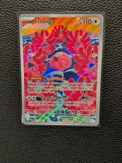 Pokemon Flamigo 227/193 Illustration Rare Scarlet Violet Paldea Evolved MP Free - Image 1