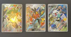 Series 2 Pokemon First Partner Illustration - Snivy 049, Tepig 050, Oshawott 051 - Image 1