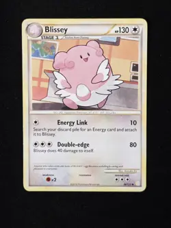 Blissey 36/123 HeartGold SoulSilver 2010 Uncommon Non Holo Pokemon Card - Image 1