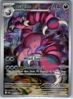 DRAPION 097/088 HOLO ILLUSTRATION RARE PERFECT ORDER HOLO - Image 1