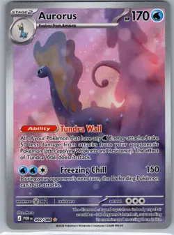 AURORUS 092/088 HOLO ILLUSTRATION RARE PERFECT ORDER HOLO - Image 1