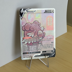 Pokemon TCG Blissey v Full Art Holo Sword & Shield Chilling Reign 183/198 NM - Image 1