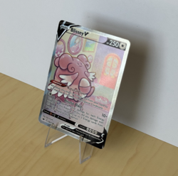 Pokemon TCG Blissey v Full Art Holo Sword & Shield Chilling Reign 183/198 NM - Image 2