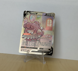Pokemon TCG Blissey v Full Art Holo Sword & Shield Chilling Reign 183/198 NM - Image 3