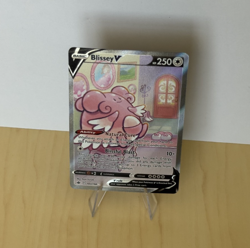 Pokemon TCG Blissey v Full Art Holo Sword & Shield Chilling Reign 183/198 NM - Image 4