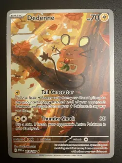 Pokemon TCG Dedenne 093/088 Me03: Perfect Order Illustration Rare NM/M - Image 1