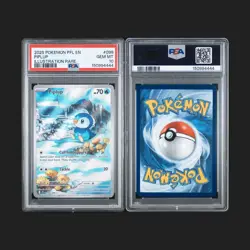 ❤‍🔥 PSA 10 ❤‍🔥 Pokemon TCG Piplup 098/094 Phantasmal Flames IR ⭐ Holo Rare - Image 3