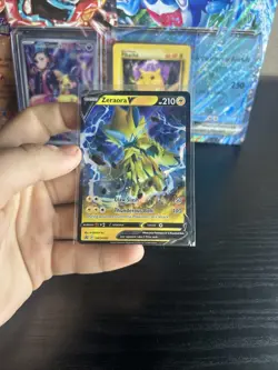 ZERAORA VSTAR SWSH265 SWORD & SHIELD POKEMON (ULTRA RARE PROMO, NM) - Image 1