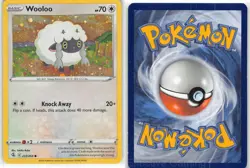 Wooloo 222/264 Holo Promo Miscellaneous Cards & Products Pokemon MP Baba - Image 3