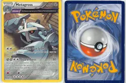 Metagross 50/98 Rare Ancient Origins Pokemon LP Ariga - Image 3