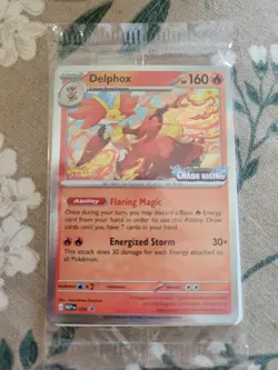 Pokemon Chaos Rising Staff Promos! Sealed pack of 4 promos. - Image 1