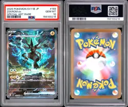 Zekrom ex SIR #169/086 PSA 10 Gem Mint SV11B Black Bolt Japanese Pokemon - Image 1
