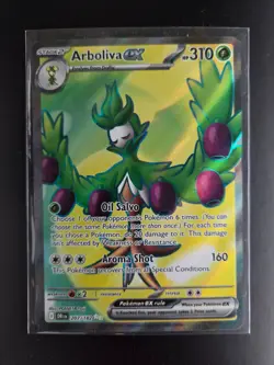 Pokemon TCG Arboliva ex 207/182 Ultra Rare SV10: Destined Rivals English M/NM - Image 1