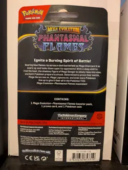 Pokemon Phantasmal Flames ME02 Set 2 Whimsicott/Cottonee Checklane Blister - Image 2