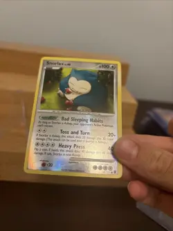 Nintendo Pokemon TCG Snorlax 81/111 Diamond & Pearl Rare Holo 2007 Eng HP100 - Image 5