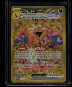 Pokemon TCG Charizard ex 228/197 Obsidian Flames Hyper Rare NM - Image 1
