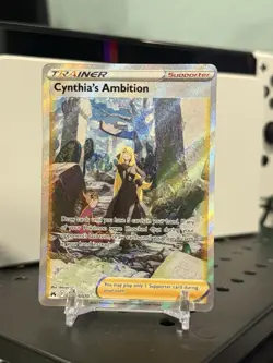 Cynthia's Ambition - GG60/GG70 - Ultra Rare Pokemon Crown Zenith NM - Image 1