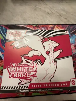 Pokemon TCG Scarlet & Violet—White Flare Elite Trainer Box Booster Promo - Image 1