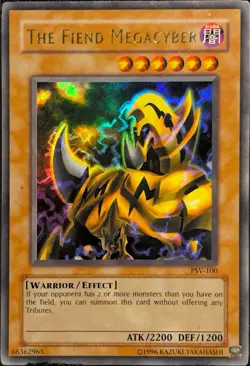 Yu-Gi-Oh! Konami The Fiend Megacyber PSV-100 Ultra Rare Unlimited - Image 1