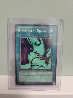 Yugioh Malevolent Nuzzler MRL-005 1st Edition Near MINT - Image 1