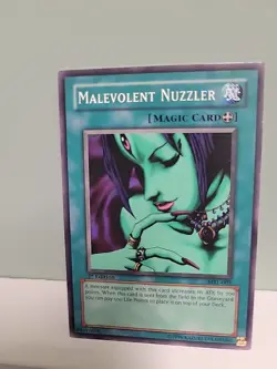 Yugioh Malevolent Nuzzler MRL-005 1st Edition Near MINT - Image 2