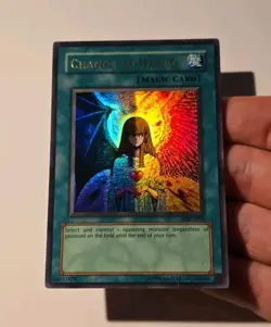 Yugioh Change of Heart MRD-060 Ultra Rare Vintage LP - Image 3