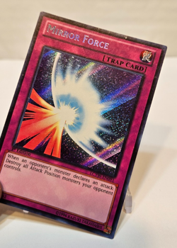 Mirror Force LCYW-EN091 Secret Rare 1st Edition Yugioh 2053 - Image 4