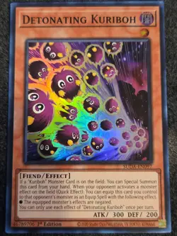Detonating Kuriboh Super Rare Supreme Darkness SUDA-EN097 LP - Image 1