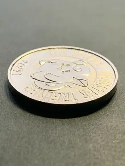 Clefairy NO.35 Pokemon Battle Coin Medal 1997 Japanese Pokemon RARE Silver - Image 5