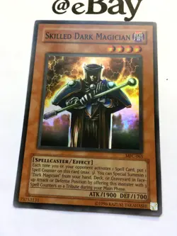 YUGIOH - SKILLED DARK MAGICIAN - MFC-065 - SUPER RARE - NM - MAGICIAN'S FORCE - Image 3