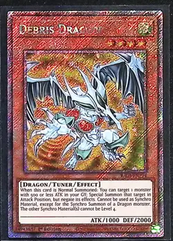 Debris Dragon - RA03-EN214 - Platinum Secret Rare - 1st Edition Yugioh - Image 1