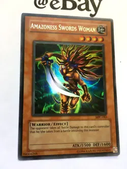 YUGIOH - AMAZONESS SWORDS WOMAN - MFC-061 - ULTRA RARE - NEAR M - MAGICIAN FORCE - Image 2