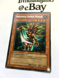 YUGIOH - AMAZONESS SWORDS WOMAN - MFC-061 - ULTRA RARE - NEAR M - MAGICIAN FORCE - Image 3