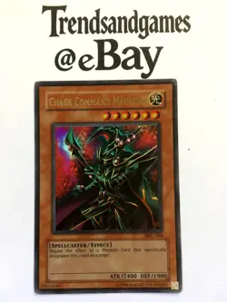 YUGIOH - CHAOS COMMAND MAGICIAN - MFC-068 - ULTRA RARE - EXC. - MAGICIAN FORCE - Image 1