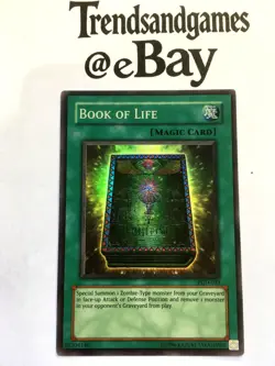YUGIOH - BOOK OF LIFE - PGD-033 - SUPER RARE - NEAR MINT - PHARAONIC GUARDIAN - Image 1