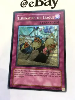 YUGIOH - ELIMINATING THE LEAGUE - STON-EN052 - ULTRA RARE - PLAYED STRIKE OF NEO - Image 3