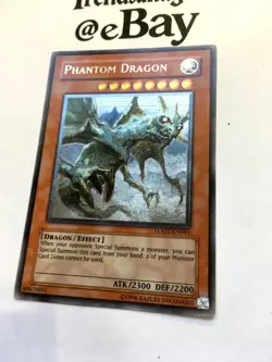 YUGIOH - PHANTOM DRAGON - LODT-EN041 - ULTIMATE RARE - NM - LIGHT OF DESTRUCTION - Image 3